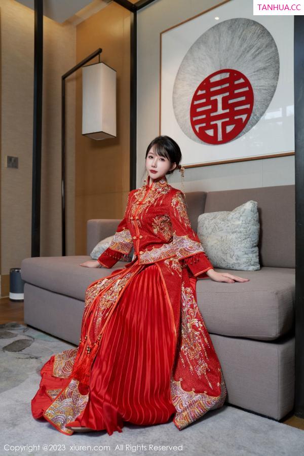 波巧酱  [XiuRen]高清写真图 2023.11.28 No.7729 波巧酱 新娘美腿第16张图片